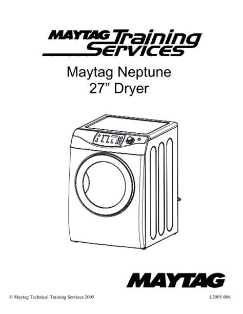 maytag neptune dryer gas or electric pdf manual